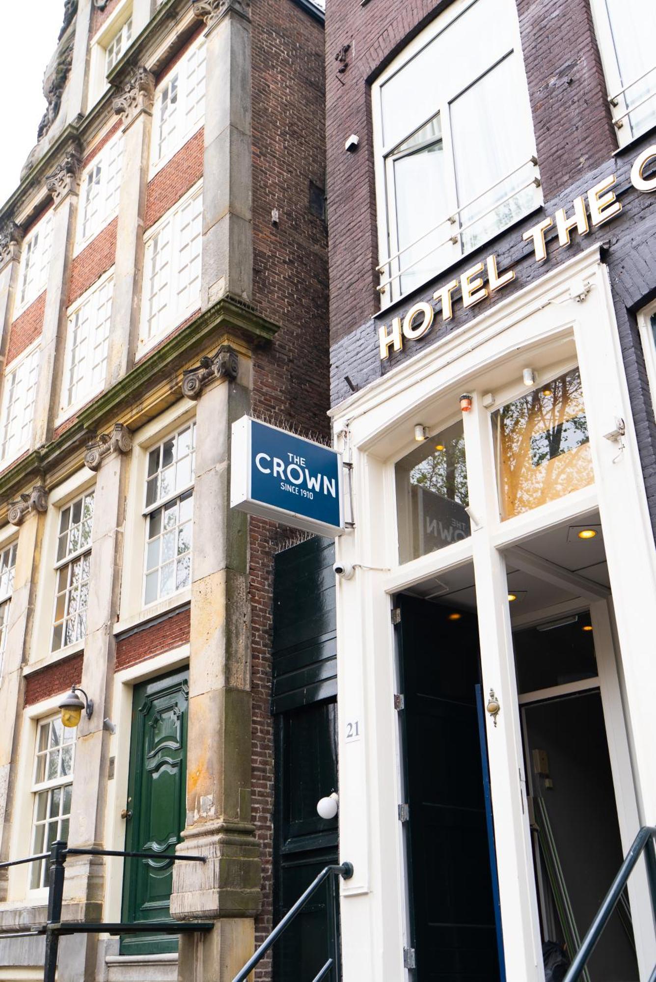 Crown Hotel Амстердам Екстериор снимка